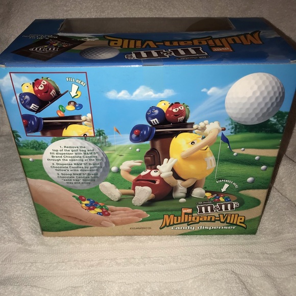 Golf dispenser M & M NEW collectors 1st in Series - Picture 6 of 7